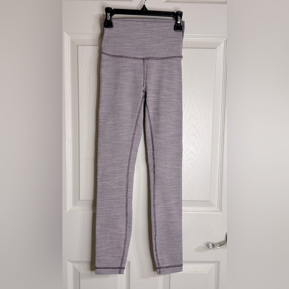 Lululemon Wunder Under Hi-Rise Tight 25" Wee Are From Space - Frosted Mulberry